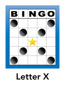 The "Letter X" Bingo Pattern